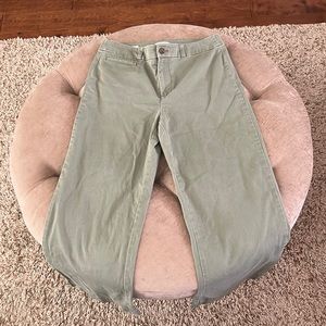 LOFT wide leg capris